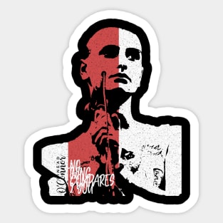 Sinead O'Connor - Vintage Stencil silhouette Sticker